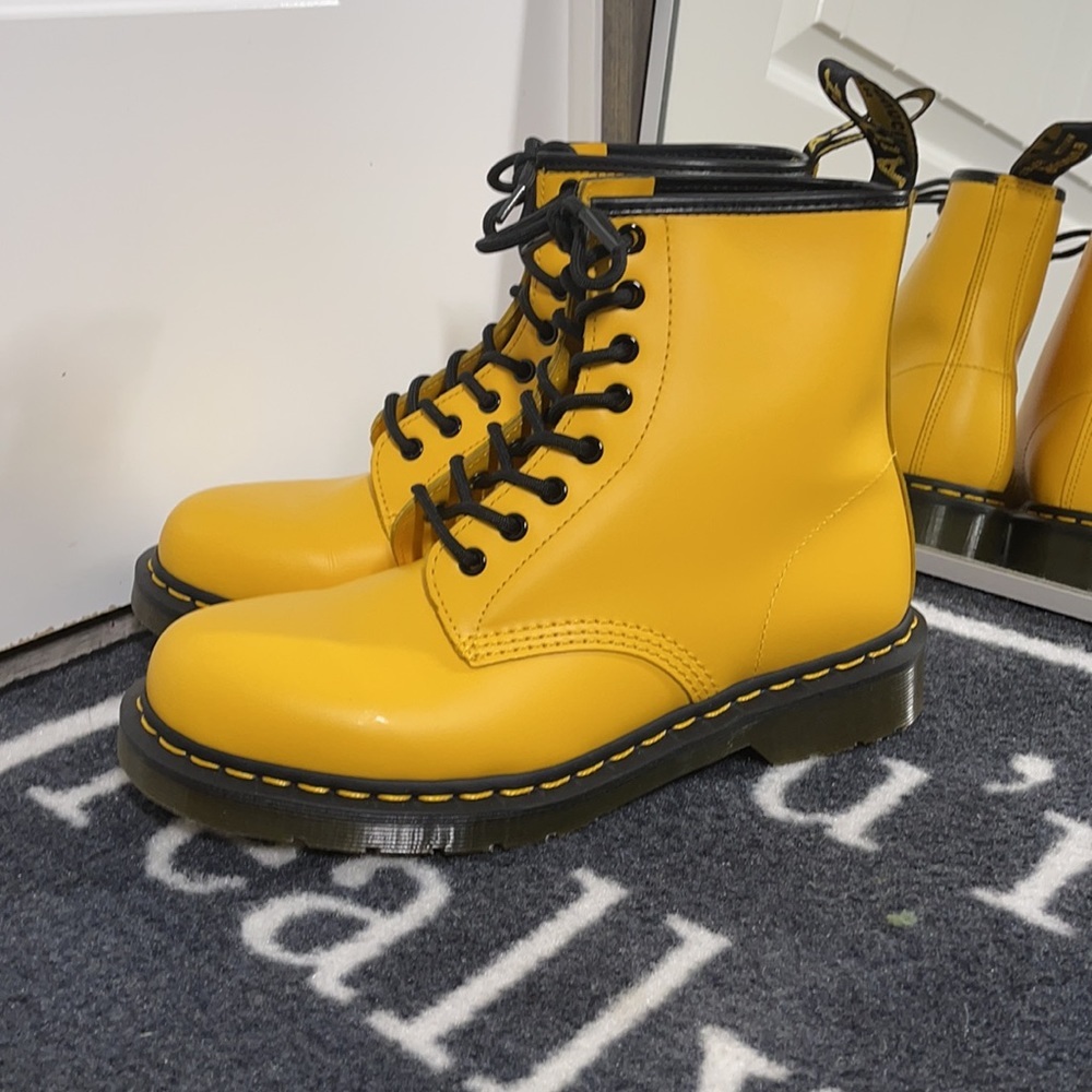 New with tags Yellow Doc Marten’s: ❤️❤️ HOST PICK - Picture 8 of 11